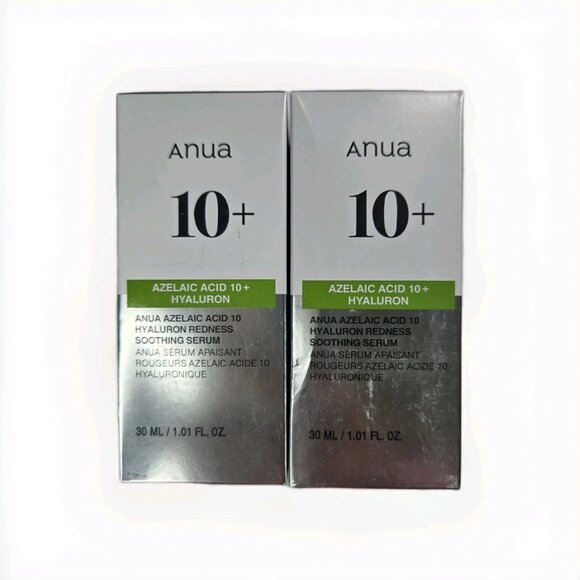 Other - 2 Pack Anua Azelaic Acid 10 Hyaluron Redness Soothing Serum, 30ml/ 1.01 fl